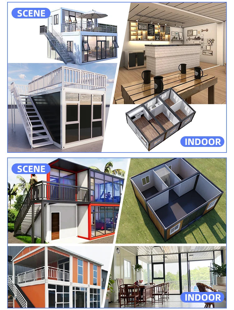 Portable House10 Feet20 Feet, Prefabricated Container House Movable Tool Room, Living Room Small Bedroom