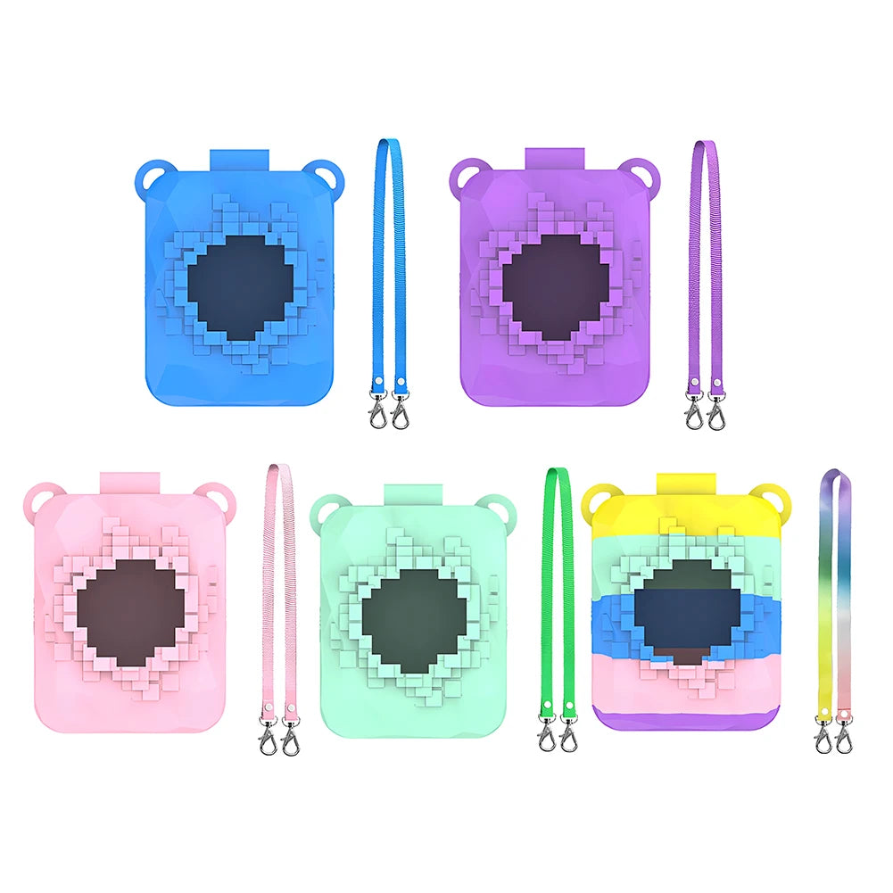 For Bitzee Magicals Interactive Toy Protective Case With Lanyard Soft Silicone Cover Case Anti-Scratch Protective Skin Sleeve