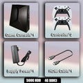 70000 Games G5 Pro 4K HD Game Console 60 Emulators for PSP N64 NGC PS2 Plug on TV Wireless Controller Home TV 4Players Kids Gift