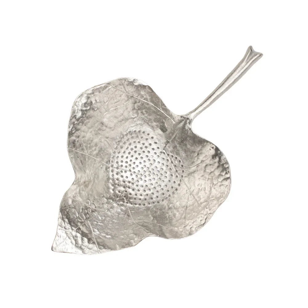 Silver Tea Leak Bodhi Leaves Pure Tin Material Creative Tea Filters Fair Cup Creative Leaves Tea Leak Teas Ceremony Accessories