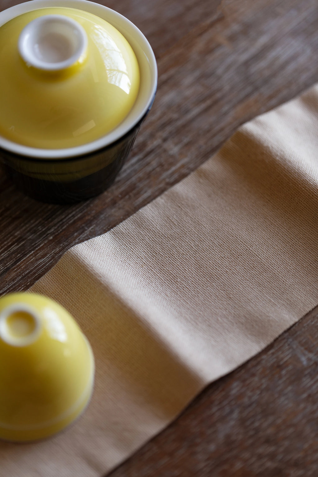 Thick Handmade Cotton Linen Tea Towel Double Sided Absorbent Tea Tablecloth Tea Set Zero Matching Tea Tray Cup Mat Pot Mat