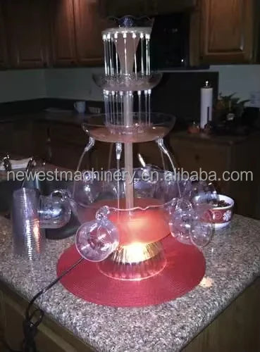 Premium Electric Beverage Fountain Drink Fountain AS Decanter for Parties