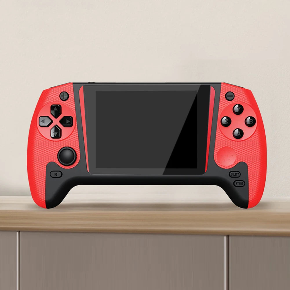 Retro Handheld Game Console 3.5inch LCD Screen Built-in 500 Games Portable Game Console Nostalgic Game Console for Single Player