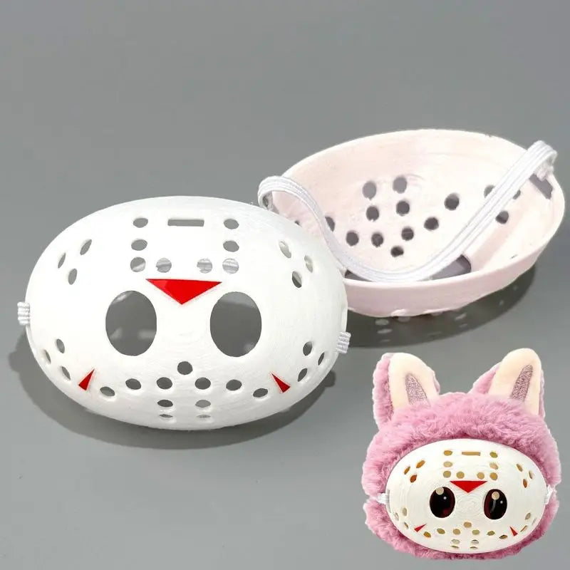 Cute Mask For 17cm Labubu Mask Doll Accessories V1 V2 V3 Doll Mini Mask Accessories Gift For Doll