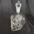 Whiskey Bottle Skull Decor Alcohol Dispenser Skeleton Whiskey Wine Bottle Sculpture for Bourbon Vodka Brandy Wedding Party
