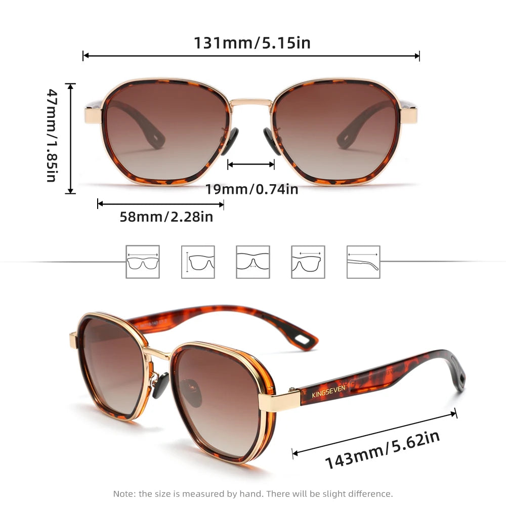 KINGSEVEN Men Polarized Sunglasses UV400 Outdoor Protective Glasses Bike Cycling Anti-Glare Eyewear Sports Bicycle Driving