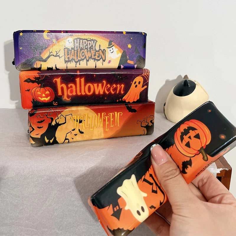 Halloween Butter Squishy Cheese Anti Stress Squeeze Desk Accessories Stress Releasing Ornament Desk Accessories