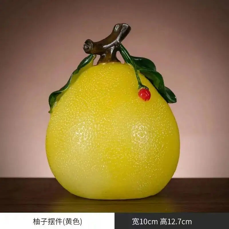Tiktok Net Red Color Tea Pet Individuality Creativity Grapefruit Temptation Tea Ceremony Tea Tray Can Support Household Tea Room