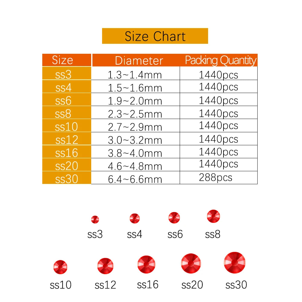 Top Quality Clear Crystal AB Hotfix Rhinestones Hot Fix Glass Strass Iron On Crystal Hotfix Rhinestone For Garment Dress Clothes