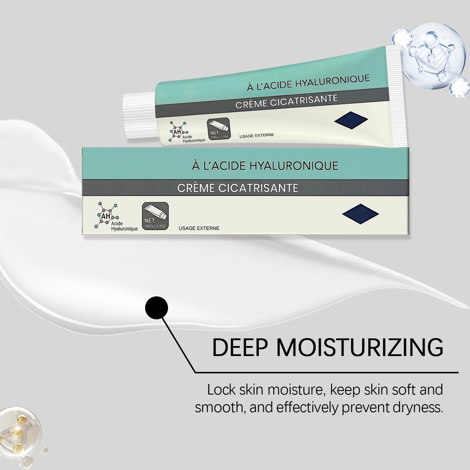 Skin Care Cream - Gentle and skin-friendly, non-greasy, comfortable, protects and smooths the skin, ideal for daily care