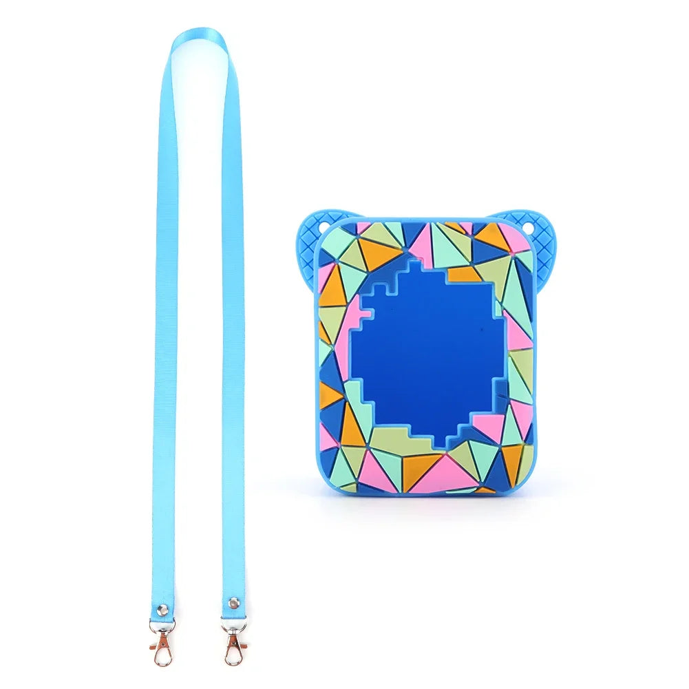 Silicone Case for Bitzee Magicals Interactive Toy Digital Pet Washable Protective Skin Sleeve with Lanyard Shockproof