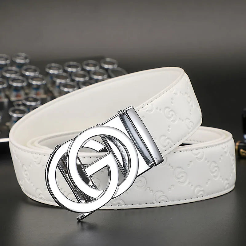 2024 New Luxury Designer Work Belt Men High Quality Male Leather Belt Women brand g Buckle ladies Dress Strap women Jeans Belt