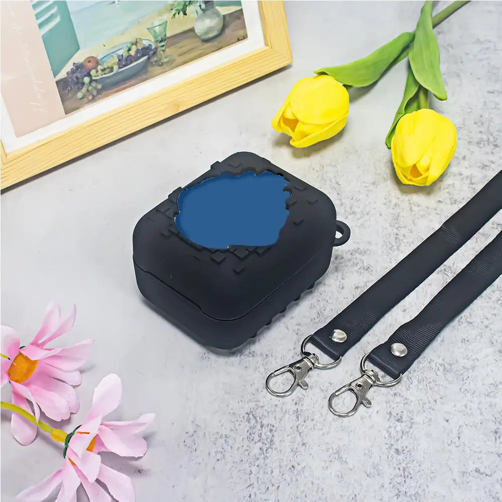 Silicone Protective Cover For Bitzee Interactive Toy H P Electronic Pet Machine With Lanyard Anti Fall Protective Shell Accssory