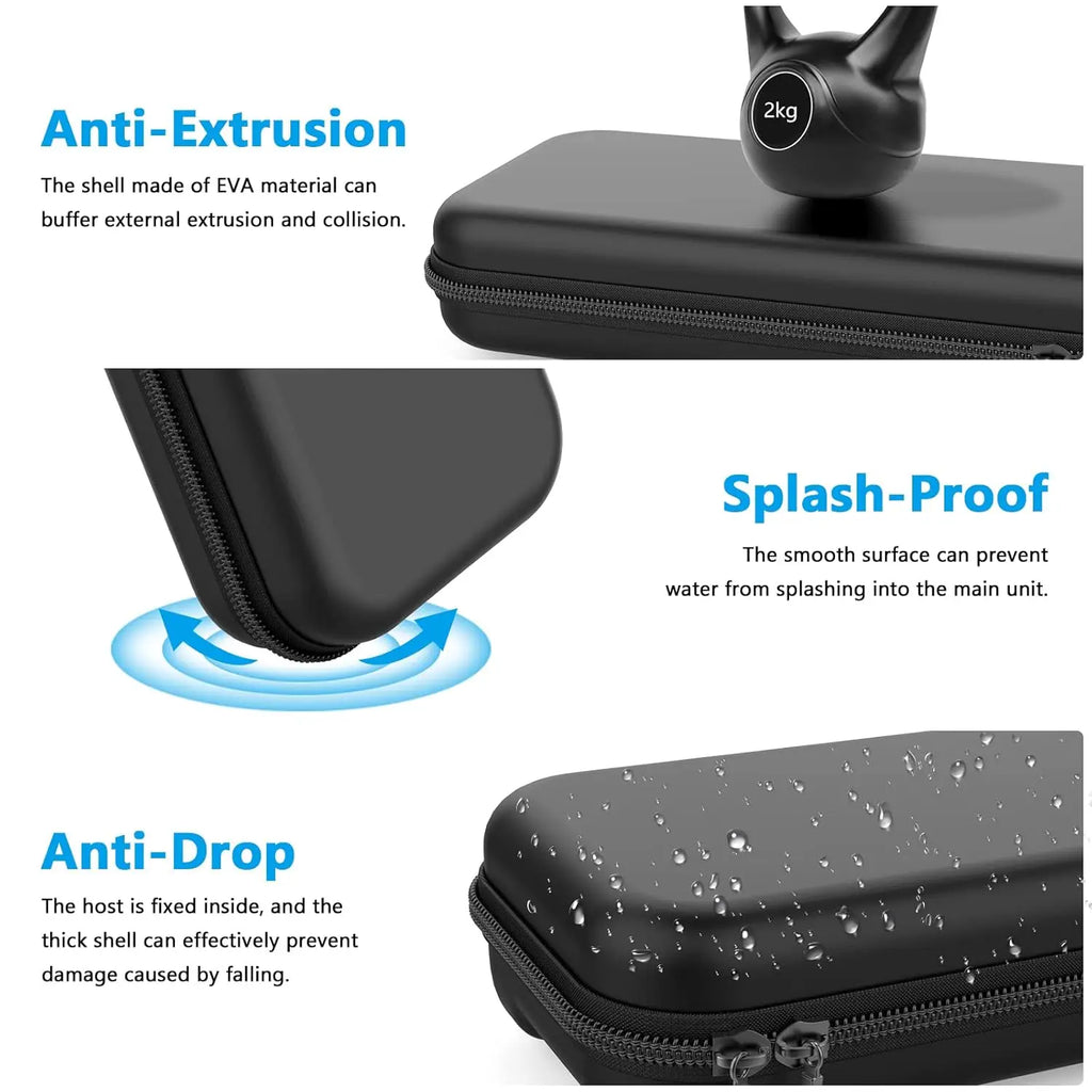 Portable Lightweight Carrying Case for Switch Console Large Capacity Waterproof Protective Storage Bag for Game Accessories