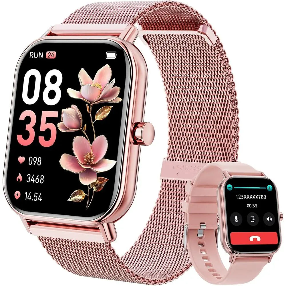Smart Watch or Women Men, itnWatch or Android Pes iPe Compatible, 1.85" Smart Watches or Women Men, 110+ Sport es Smartwatch (2