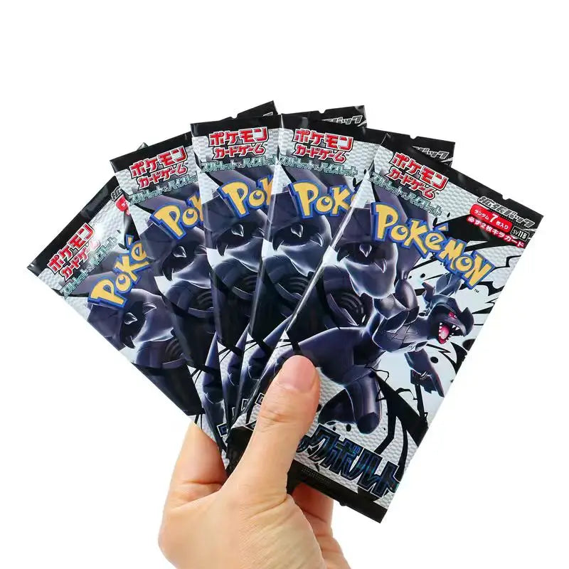 140pcs/Box Anime Pokemon Japan Version TCG Scarlet Violet 151 Classics Expansion Booster Box Pokemon Trade Card 20 Pack Cards