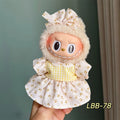 17cm Mini Labubu Outfit Clothes Sports Leisure Suit Labubu Outfit Accessories Labubu Doll Accessories