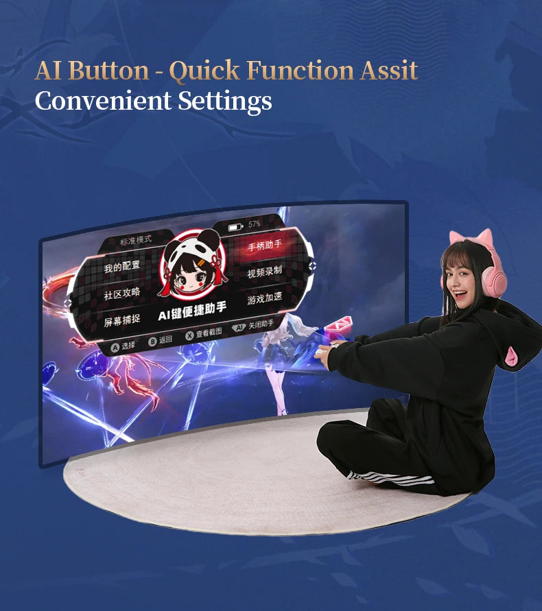 BEITONG Wuthering Waves Gamepads Phrolova/Cartethyia Ver KP40D Elite Controller Hall/Micro Vibration Trigger Force TMR Joystick