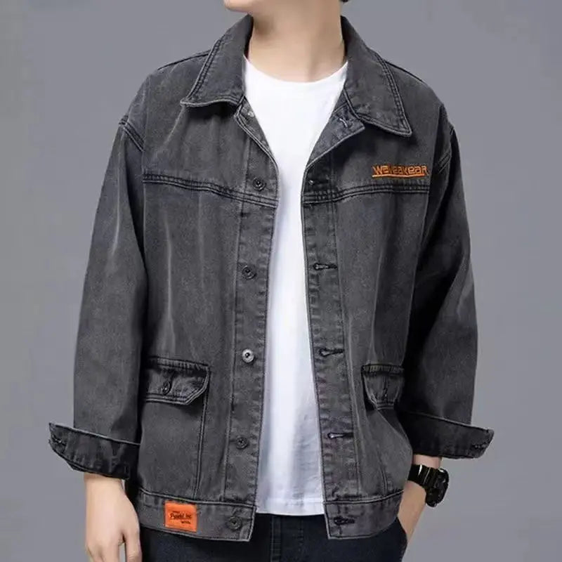 Denim Jackets Man Blazer Cargo Black Jeans Coat for Men Clothing Outwear Fast Delvery Cheap Price Stylish Branded Fashion New In
