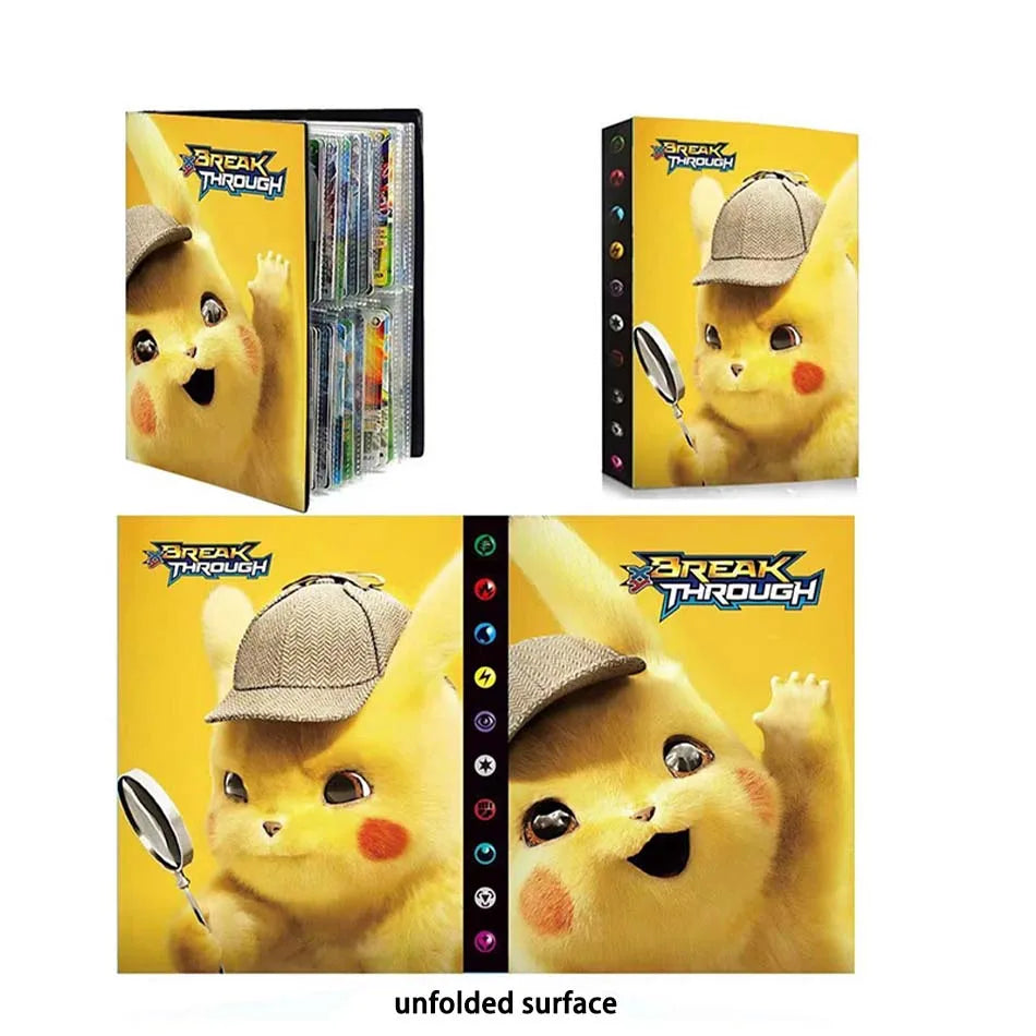 Pokemon Cards Album Book 240Pcs Card Album Creativity New Model Binder HolderCollect Card Book Collection￥