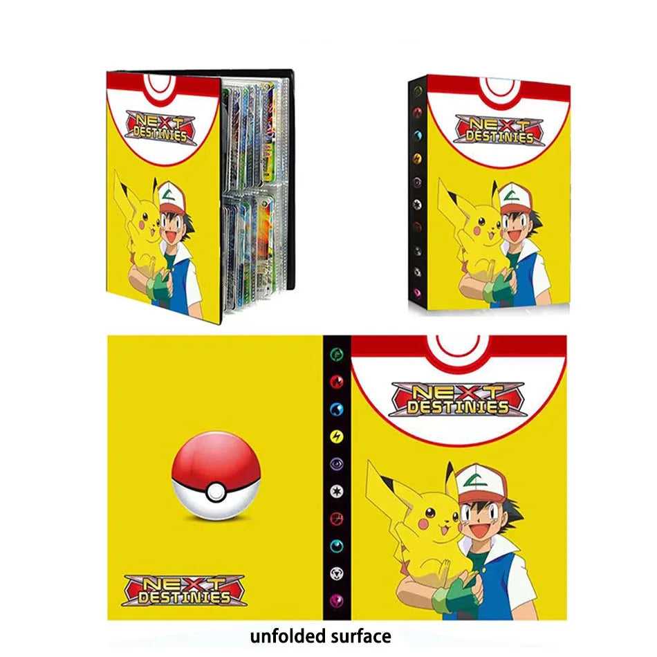 Pokemon Cards Album Book 240Pcs Card Album Creativity New Model Binder HolderCollect Card Book Collection￥
