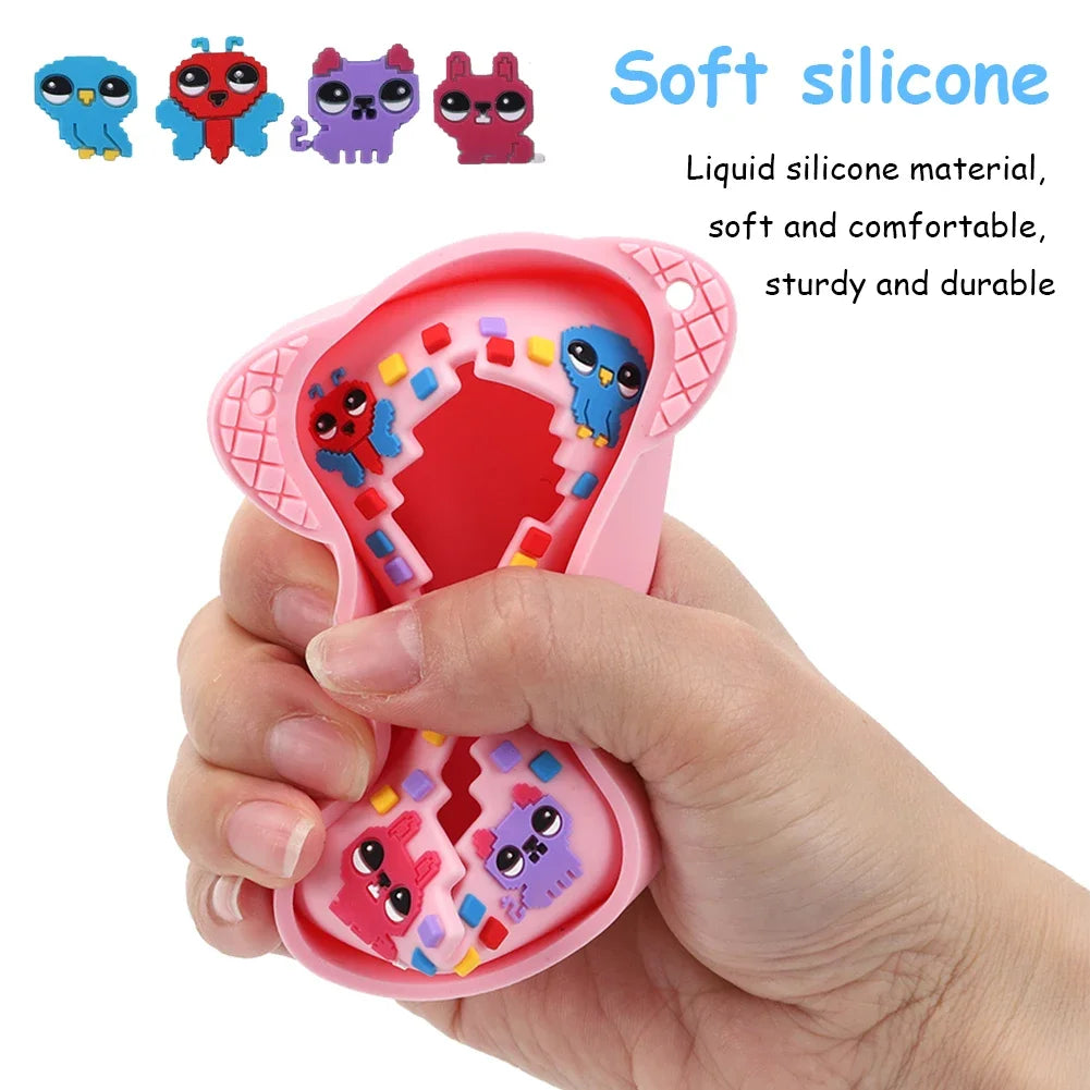 Protective Case For Bitzee Digital Pet Soft Silicone Protective Cover With Lanyard Dustproof Carrying Case Bag Accessories
