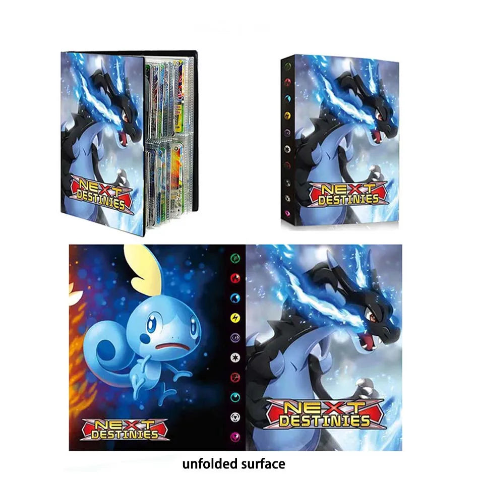 Pokemon Cards Album Book 240Pcs Card Album Creativity New Model Binder HolderCollect Card Book Collection￥