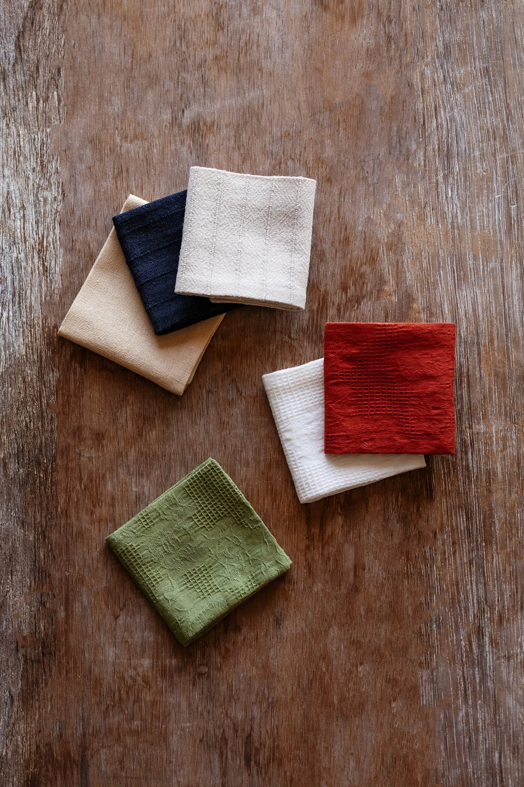 Thick Handmade Cotton Linen Tea Towel Double Sided Absorbent Tea Tablecloth Tea Set Zero Matching Tea Tray Cup Mat Pot Mat