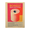 Funny Toilet Art Bathroom Prints Poster Canvas Painting Retro Pink Maximalist Tissue for Guest WC Room Wall Art Aesthetic Decor