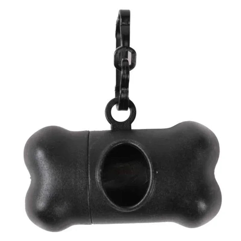 Bone Shaped Pet Garbage Bag Dispenser for Dogs Carrying Cleaning Supplies When Going Out