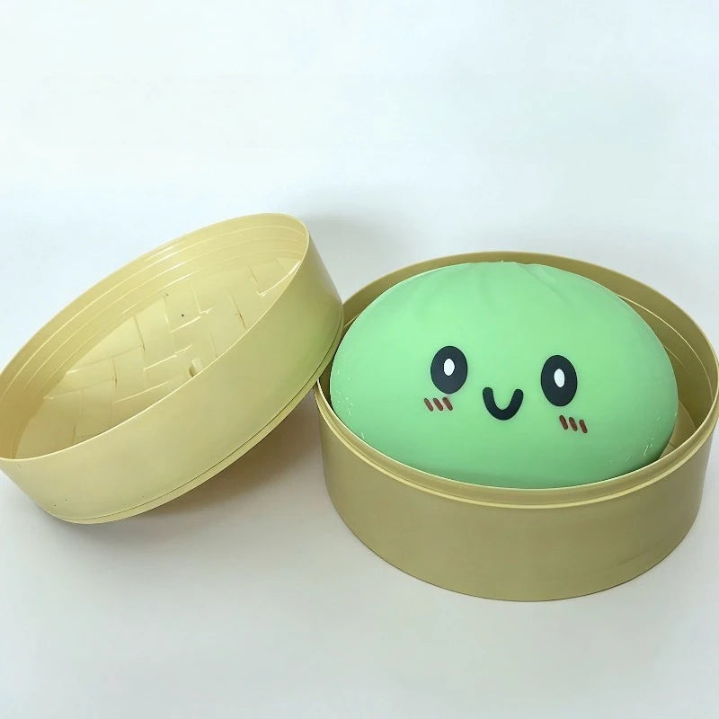 15cm Colorful Dumpling Squishes Stress Balls Reusable Low Rebound Decompression Dough Ball Unique Home Decoration Birthday Gift