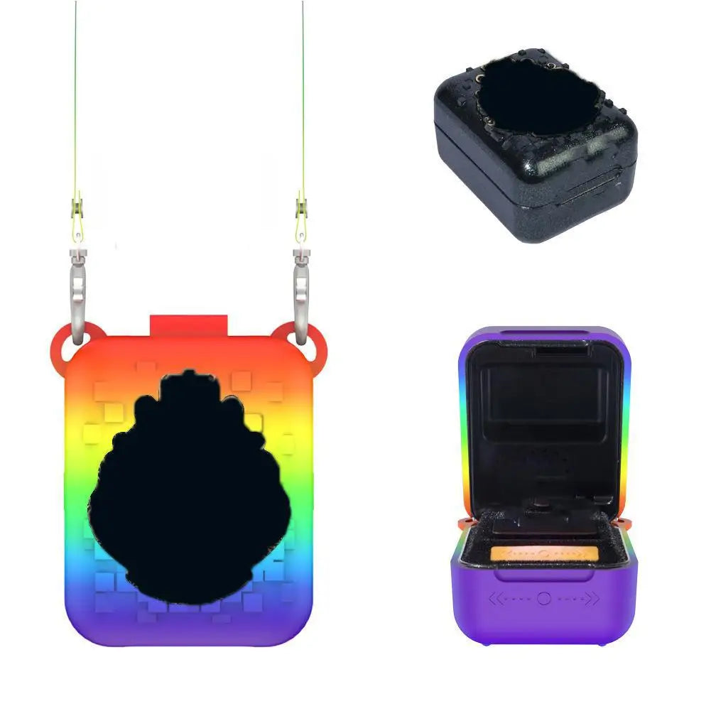 Silicone Protective Cover For Bitzee Interactive Toy H P Electronic Pet Machine With Lanyard Anti Fall Protective Shell Accssory