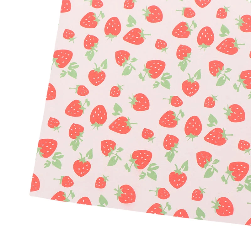100Pcs 18cm Food Waxed Paper Oil-Proof Wax Paper Bread Sandwich Burger Fries Macarons Packaging Kitchen Baking Tool Decor Paper