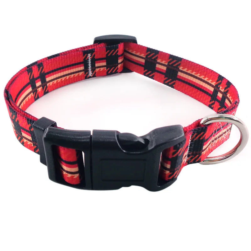 Adjustable Dog Collar Pet Collar for Small Medium Large Dog Walking Collars Flower Style Puppy Cat Collar Pet Supplies Pitbull