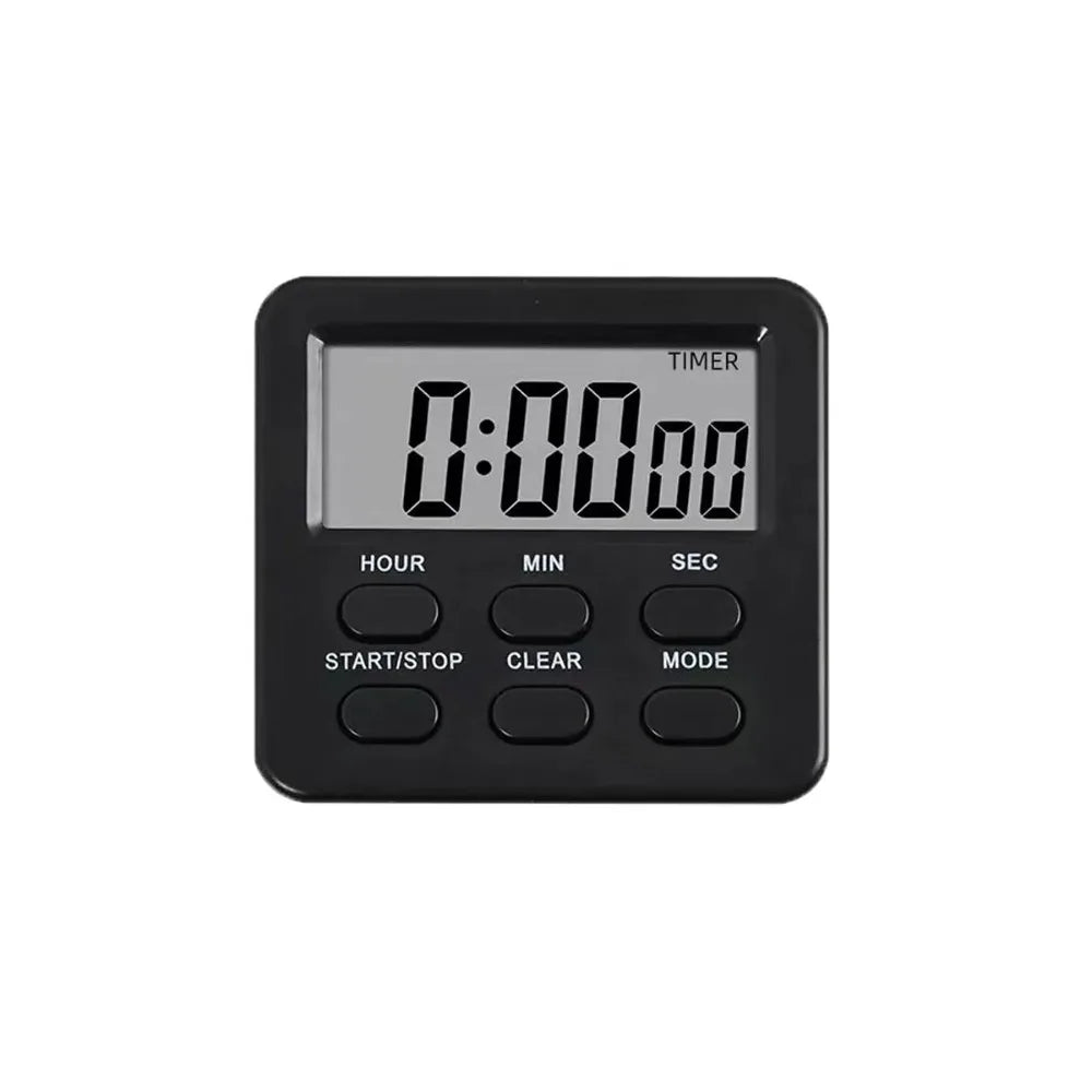 Digital Kitchen Timer Multifunctional LED Display Alarm Clock Home Cooking Timer for Baking Office Camping Kitchen Tools