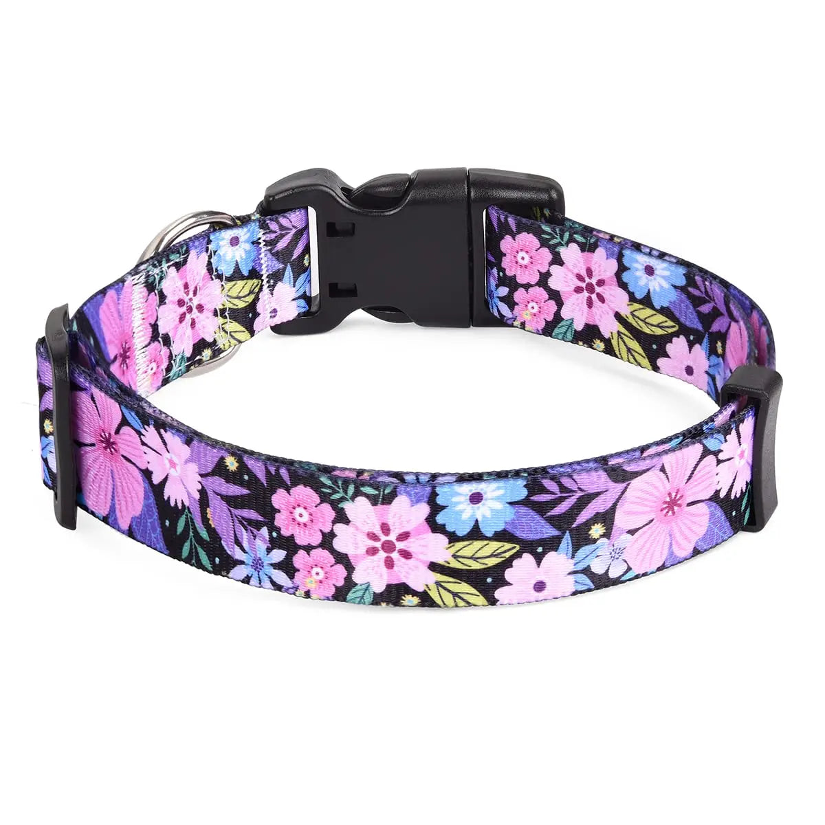 Adjustable Dog Collar Pet Collar for Small Medium Large Dog Walking Collars Flower Style Puppy Cat Collar Pet Supplies Pitbull