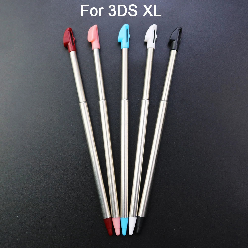 YUXI 1Set Plastic&Metal Touch Screen Stylus Pen Game Console Pen for NDSL NDSi NDS WIIU 2DS 3DS XL LL New 3DSXL LL New 2DSXL