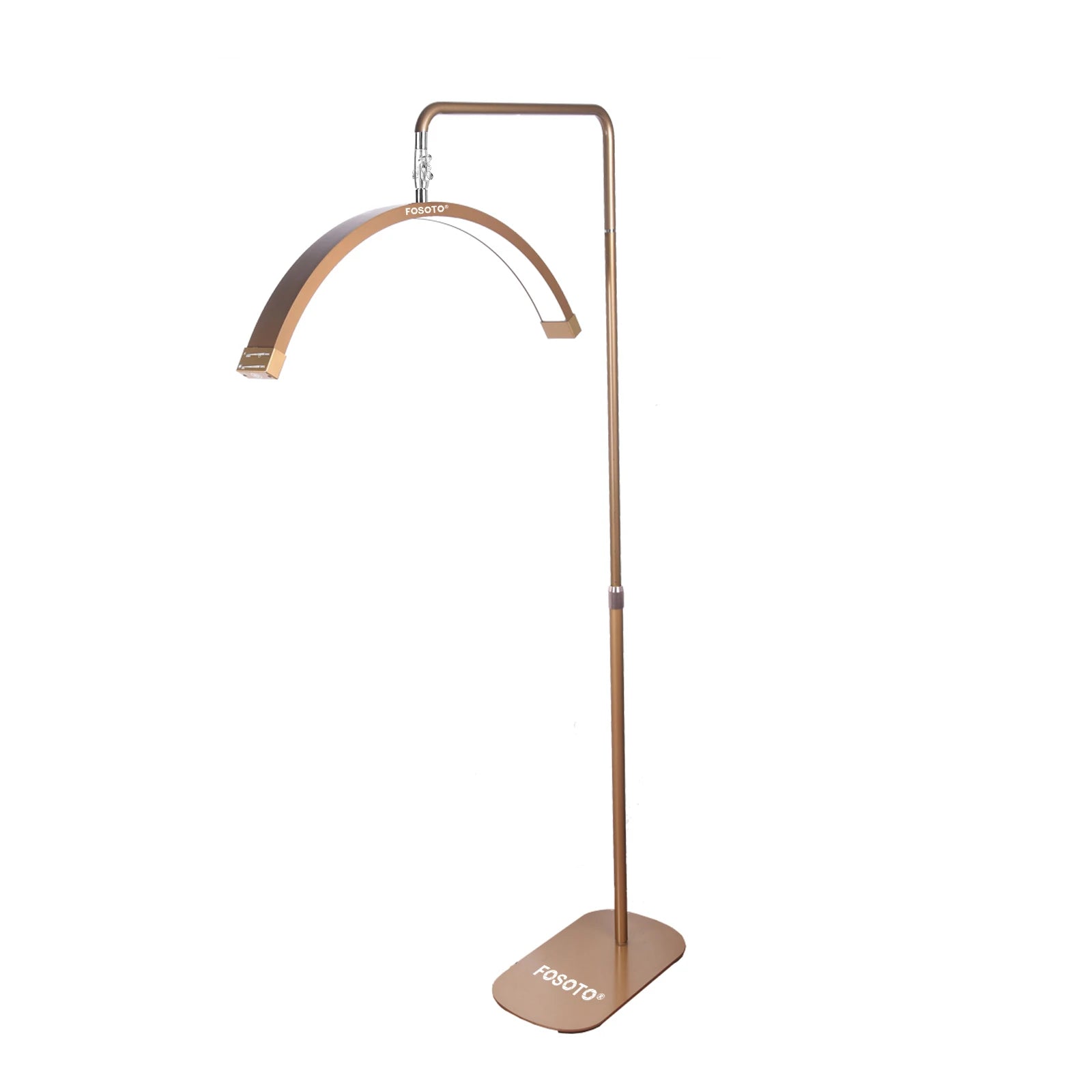 Oversea Warehouse Fast Delivery Floor LED Video Light Half-moon Shaped High Quality Fill Light For Beauty Salon Makeup