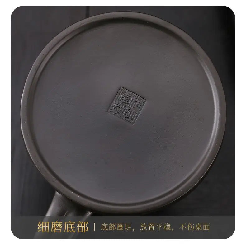 Pottery pot all handmade along the way you pot home Chinese large capacity teapot retro large tea set
