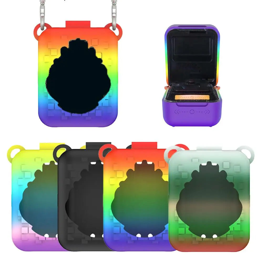 Silicone Protective Cover For Bitzee Interactive Toy H P Electronic Pet Machine With Lanyard Anti Fall Protective Shell Accssory