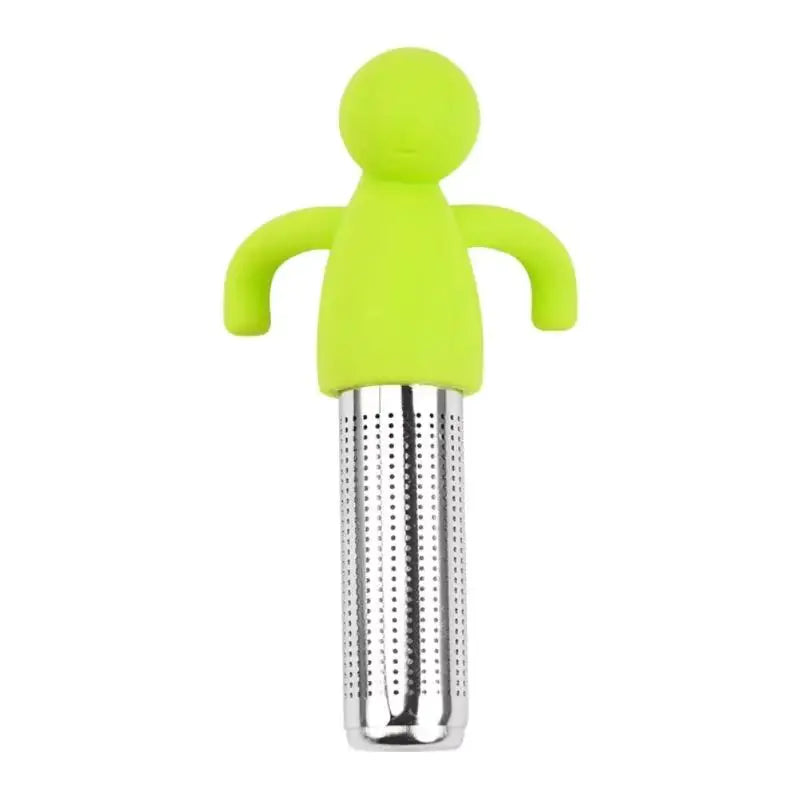 Tea Infuser Kitchen Home Use Reusable Tea Set Accessories Stainless Steel Creative Human-shaped