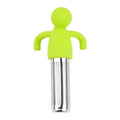 Tea Infuser Kitchen Home Use Reusable Tea Set Accessories Stainless Steel Creative Human-shaped