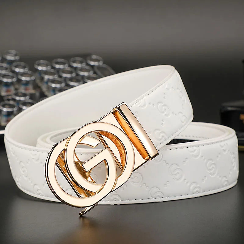 2024 New Luxury Designer Work Belt Men High Quality Male Leather Belt Women brand g Buckle ladies Dress Strap women Jeans Belt