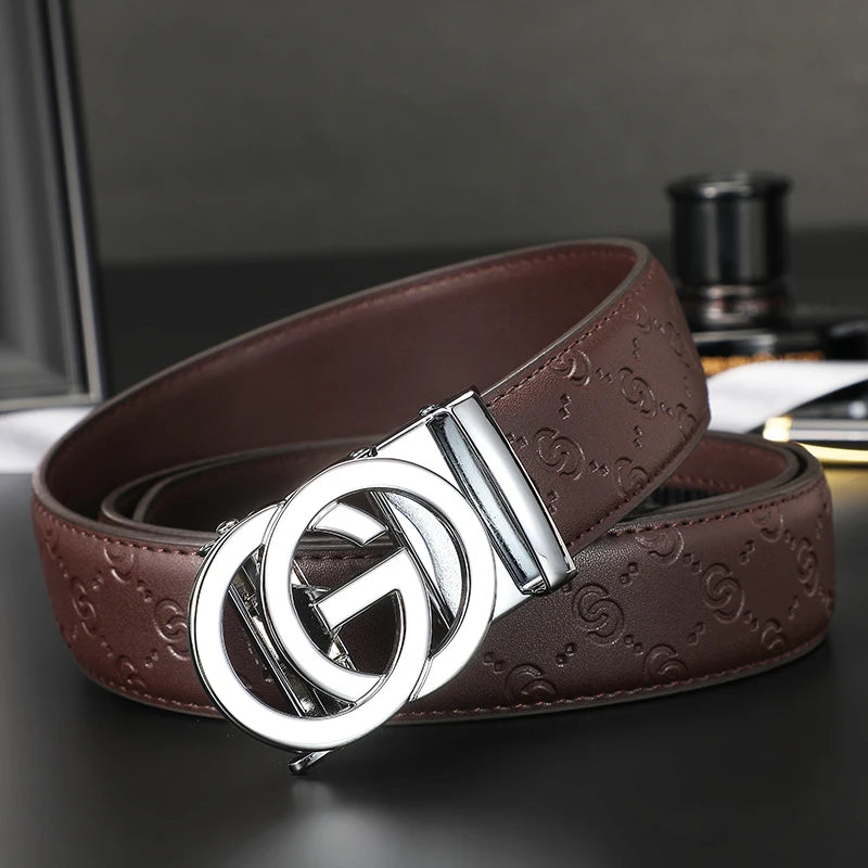 2024 New Luxury Designer Work Belt Men High Quality Male Leather Belt Women brand g Buckle ladies Dress Strap women Jeans Belt