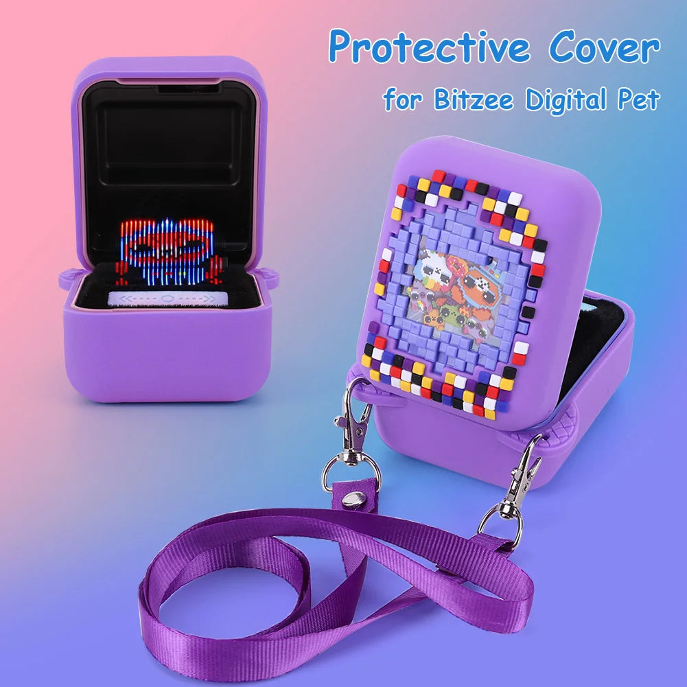EVA Hard Carrying Case for Bitzee Digital Pet Interactive Virtual Toy Game Console Storage Travel Bag Shockproof Protective Case