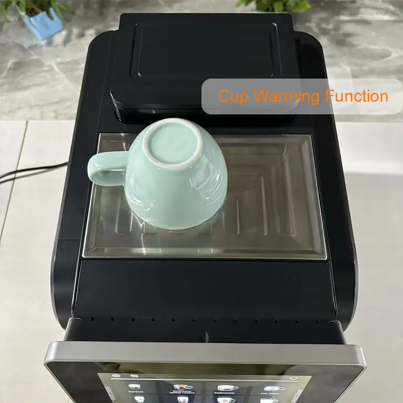CE Electric Commercial Coffee Machine 19 Bar Espresso Machine Fully-Automatic Espresso Maker With Bean Grinder and Milk Frother