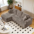 Modern L Shaped Convertible Sofa Bed 3 Seater Compressed Flat Pack Living Room Furniture Set Sofa for Small Spaces