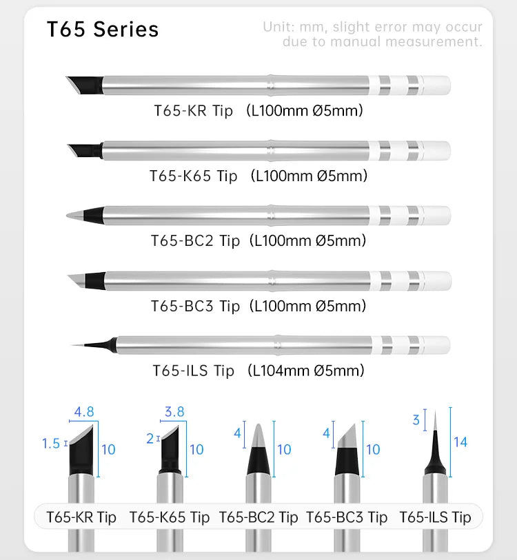 ALIENTEK T90B Soldering Iron T245/T210/T65 Series Optional T80 New Version Adjustable Temperature Welding Solder Tool