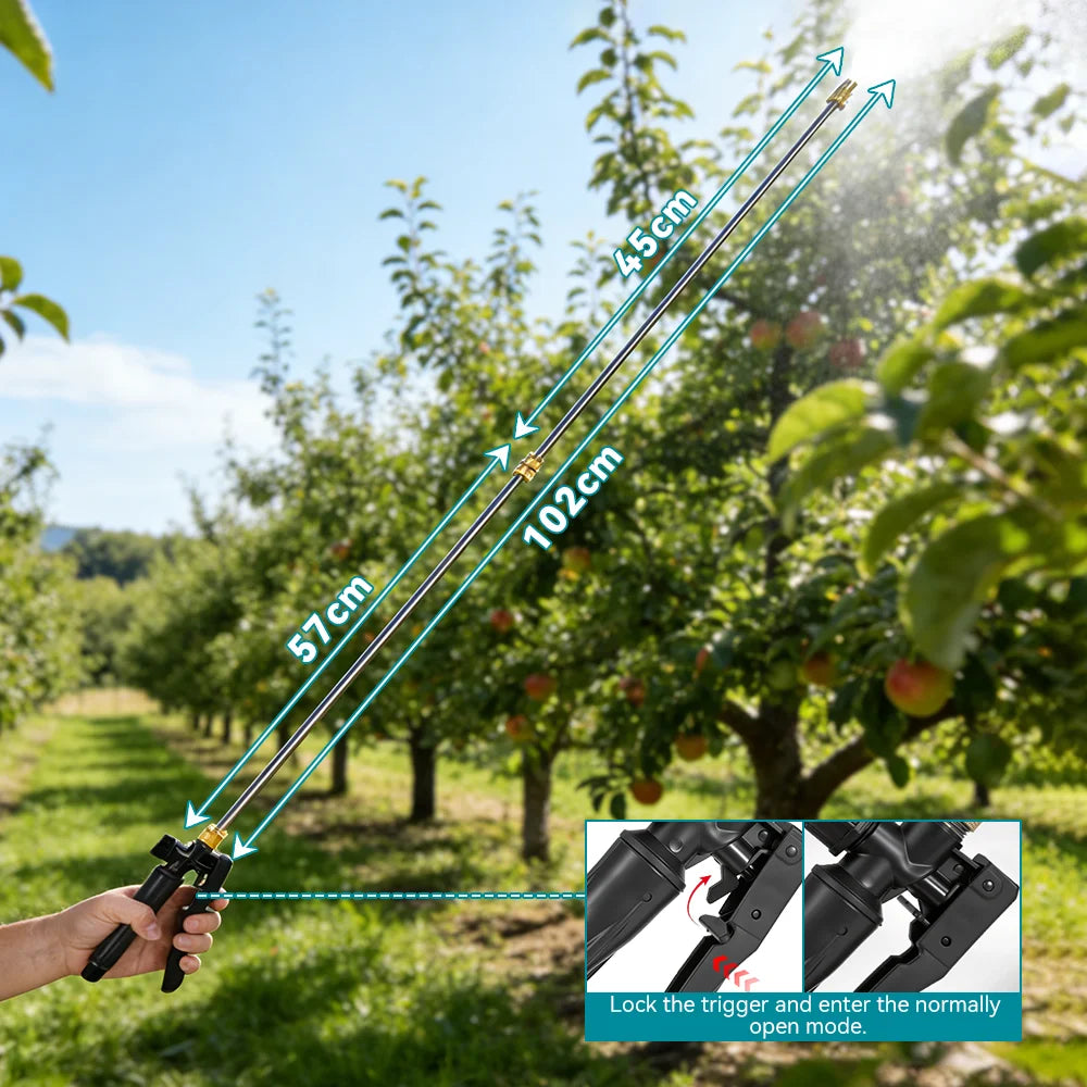 YOFIDRA 20L Electric Sprayer High Capacity Yard Lawn Spraying Irrigation Backpack Sprayer Power Tools for Makita Battery Pin