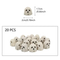 Resin Halloween Ghost Decoration Cute Mini Joy Garden Ghost Ornament Creative White Skull Statue Decorations Desktop Decoration